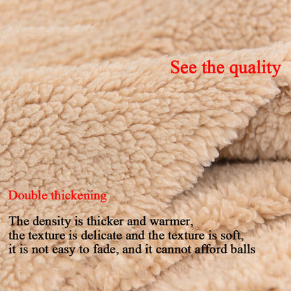 Women Warm Plush Velvet Hats Hooded Thick Scarf Caps Neck Warmer Pullovers Hat