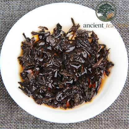 Premium Ripe Pu Erh Tea Brown Mountain Old Tree Cake 357g Natural