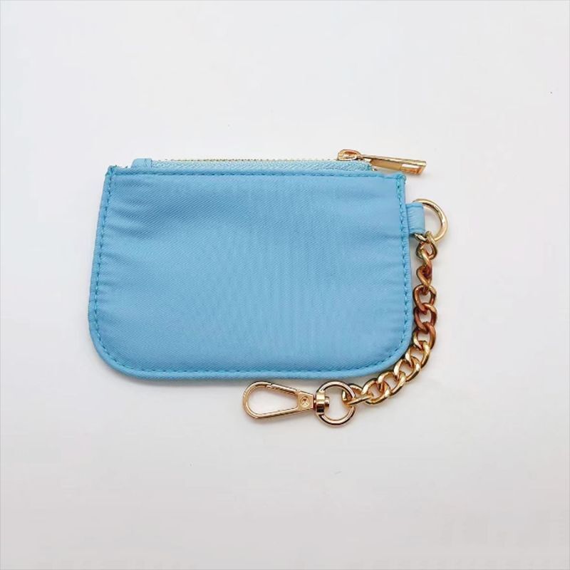 Nylon Fabric Pouch Waterproof Coin Purse Card Holder Wallet Zipper Wallet Bags