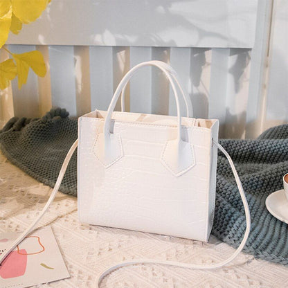 Crossbody Handbag Polyester Vintage Classic Shoulder Bag Stylish Tote Purse 1 PC