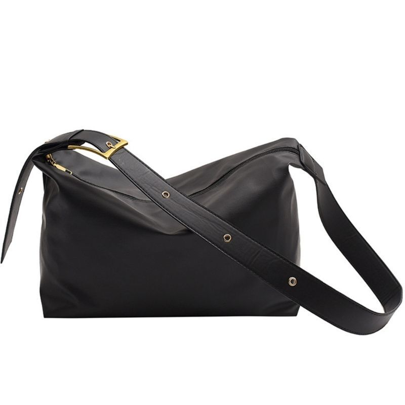 Shoulder Bag Big Pillow Bags Soft Leather Ladies Messenger Purse 32*14*22CM 1PC