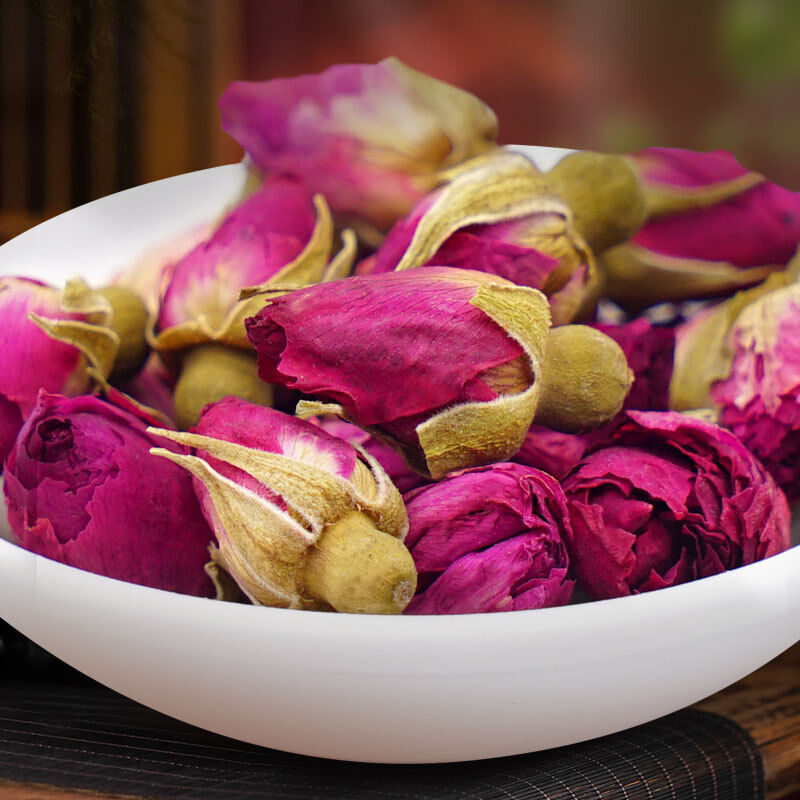 Roses Tea Shandong Roses 60g/jar Pingyin Roses Dried Roses Chinese Herbs