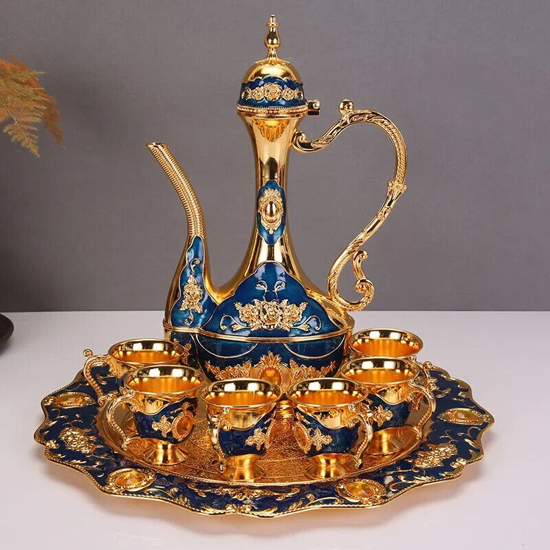 Metal Barware Cup Small Wine Cup Wine tea Set European Metal Wine Pot High Grade