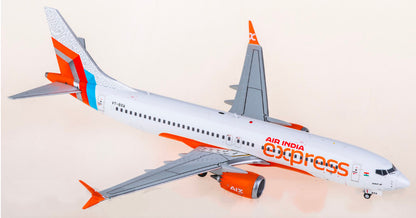 1:200 JC Wings Air India Boeing 737 MAX 8 Passenger Airplane Diecast Plane Model
