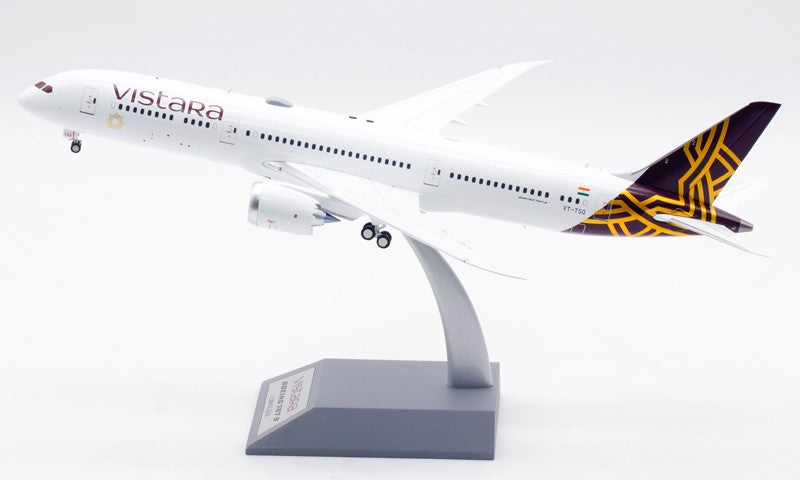 1:200 InFlight Vistara Boeing 787-9 VT-TSQ Airplane Diecast Aircraft Model