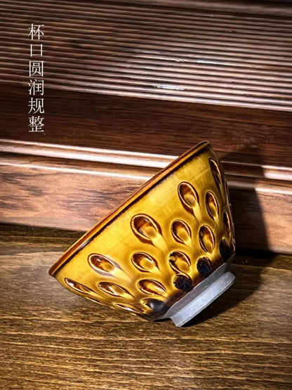 150ml Jianzhan Ceramic Tea Cup Master Cup Tea Tasting Cup Ice Cracks