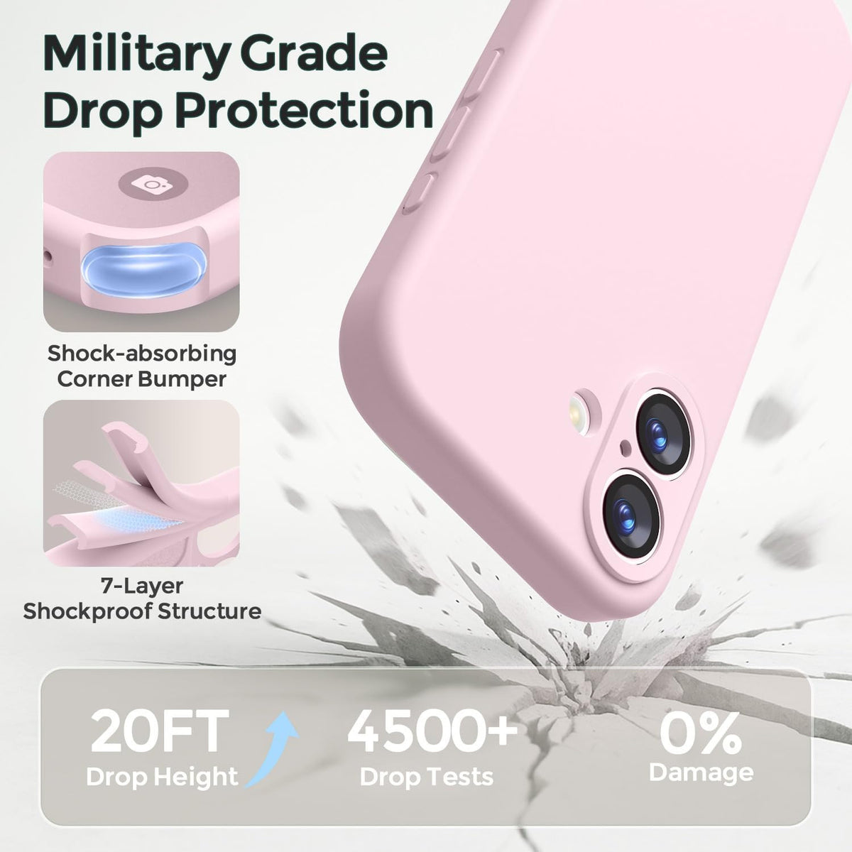 Magnetic for Iphone 17 Case [Compatible with Magsafe] [Premium Silicone Satin-Sm