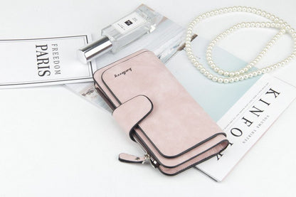 Soft Leather Wallet Purse Coins Pocket Card Holder Money Bags Long Lady Clutch