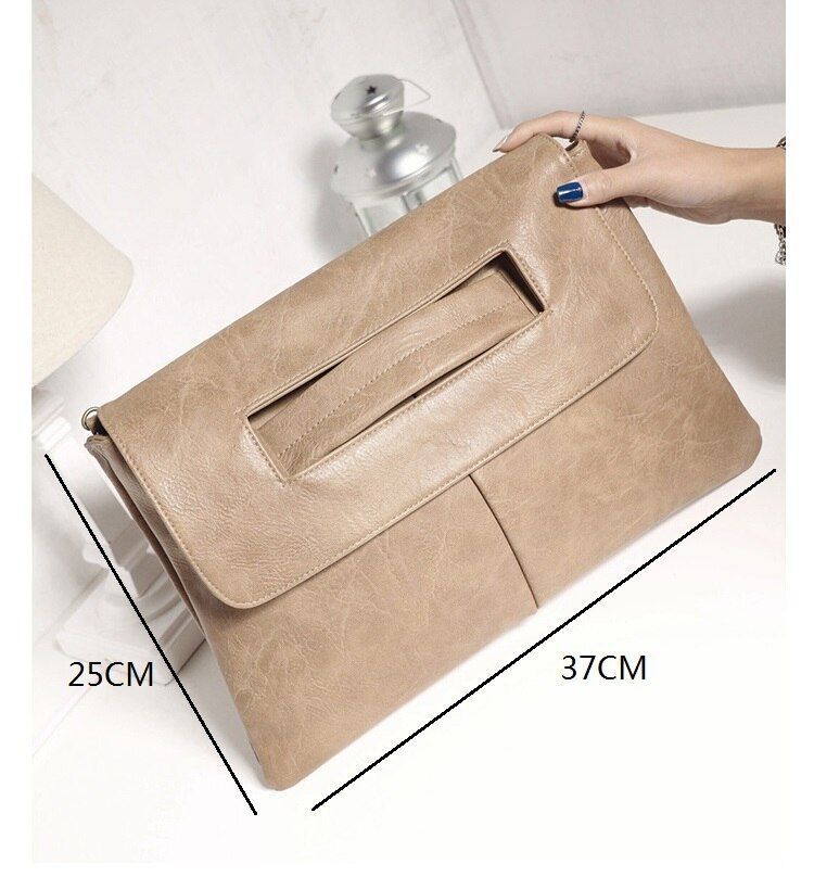 Synthetic Leather Crossbody Bag Shoulder Laptop Pouch Handbag 37*25*2 CM 120 CM