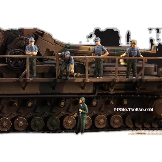 PMA 1/72 German Carl Artillery Engineer 5 Soldier Finished Product Model