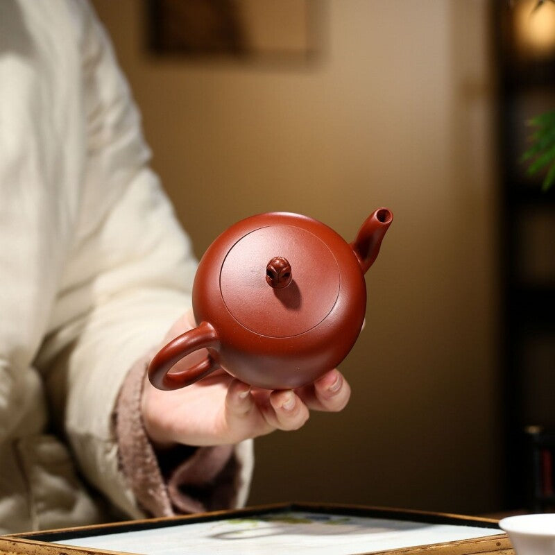 Original Ore Real Yixing Zisha Dahongpao Clay Tea Pot Marked Handmade Master Pot