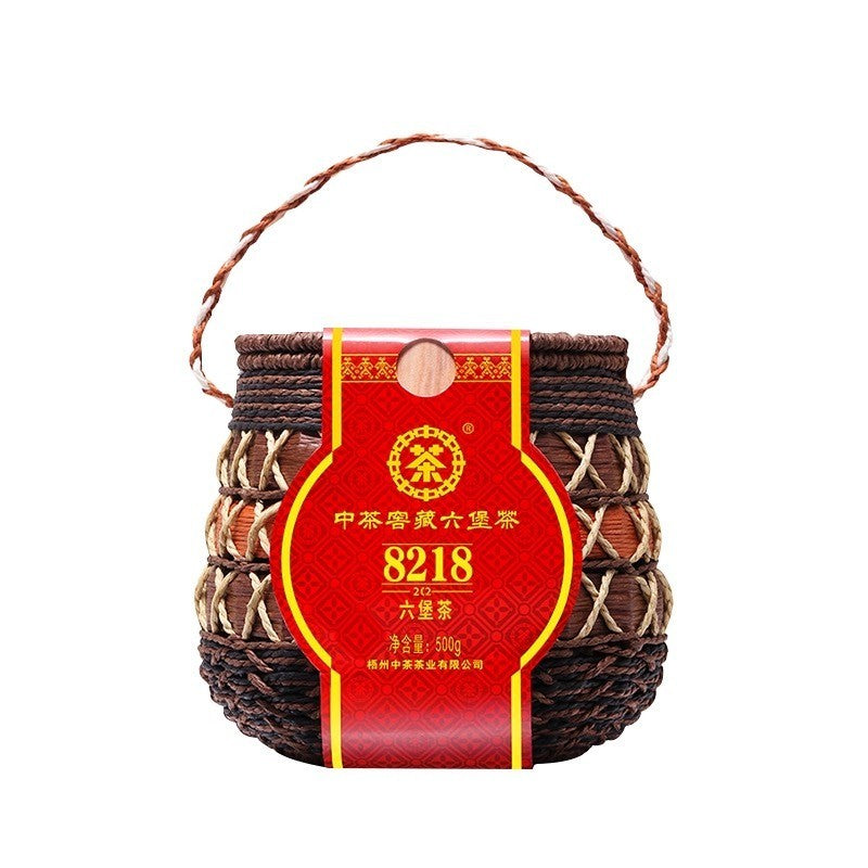 1000g Hei Cha 8218 Wuzhou Liu Pao Tea Jiao Cang LiuBao Black Tea Dark Tea