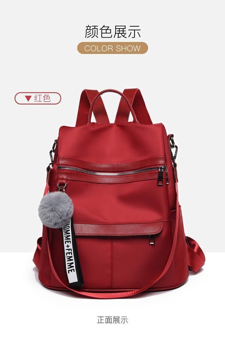 Women Backpack PU Leather School Bag Backpacks Teengers Gilrs Travel Backpack