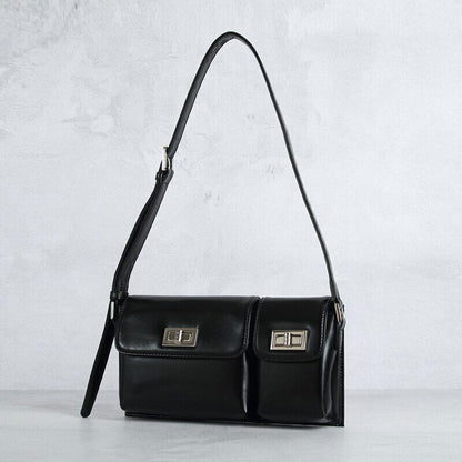 2022 New Bags Women Genuine Leather Underarm Bag Shoulder Bag