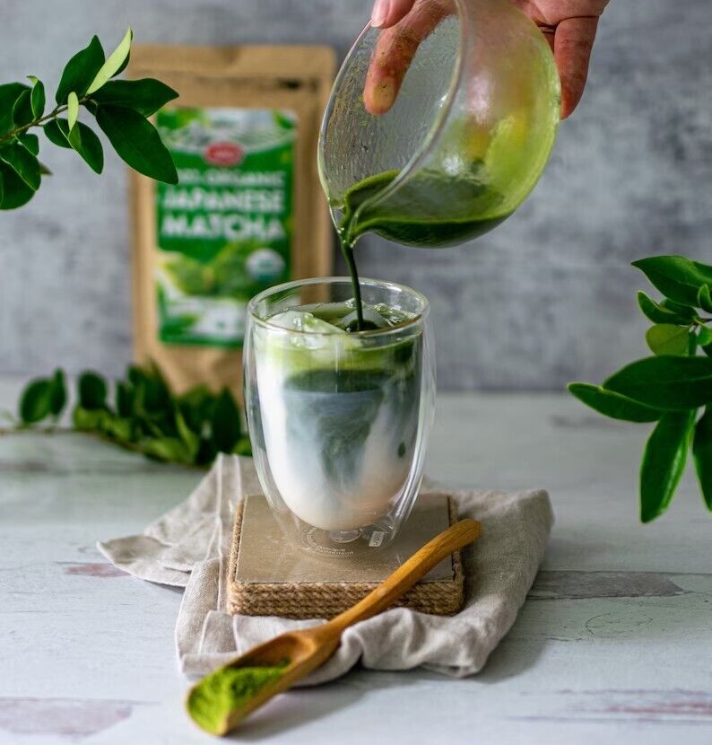 Matcha Powder Green Tea Powder 50-500g Energy Stamina Focus Diet Drink