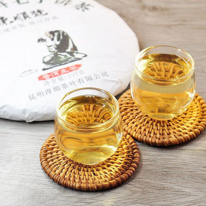 Yunnan Puerh Tea Seven Sons Cake Tea 357g Menghai Puerh Raw Tea