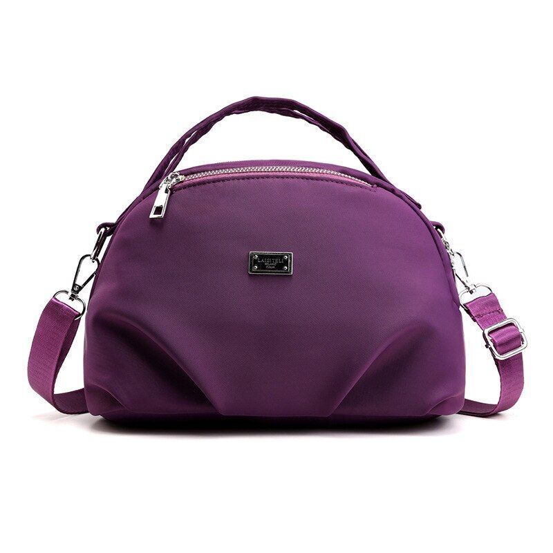 Messenger Bag Nylon Shoulder Bag Waterproof Travel Tote Crossbody Bag 26*12*17CM