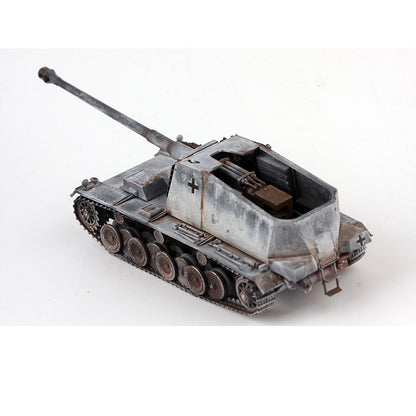 1/72 AM German 128mm Self-propelled Anti-tank Gun Emil Heavy Tank Finished Model