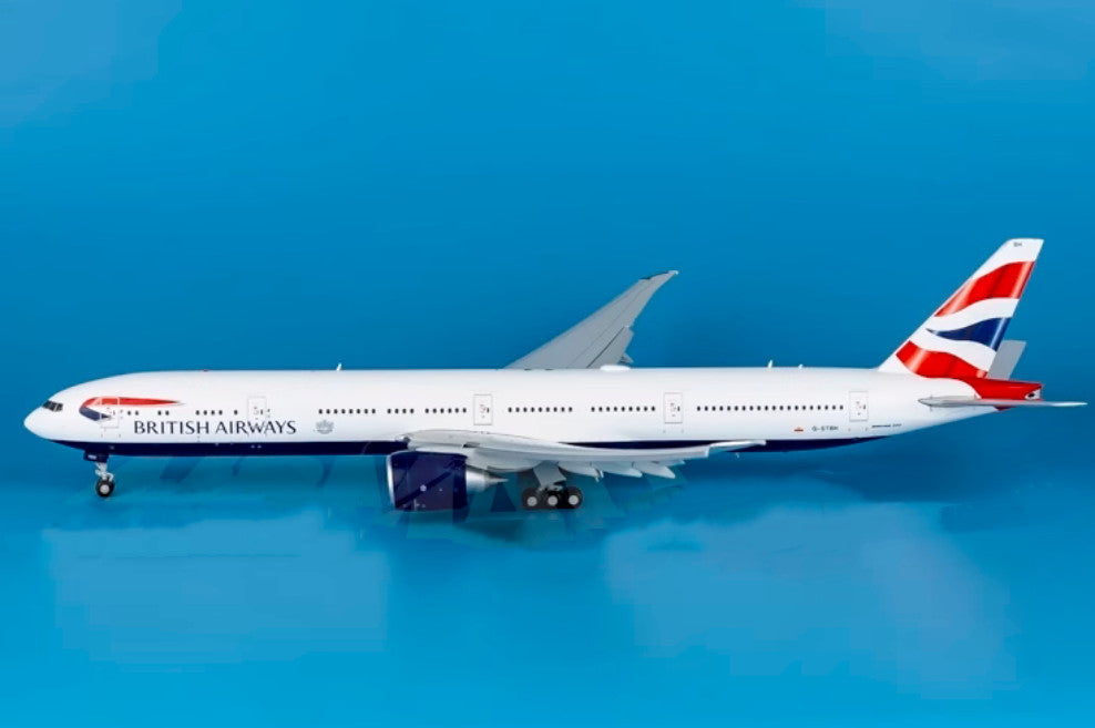 1:200 GeminiJets BRITISH AIRWAYS B777-300ER Flap Down Airplane Diecast Model