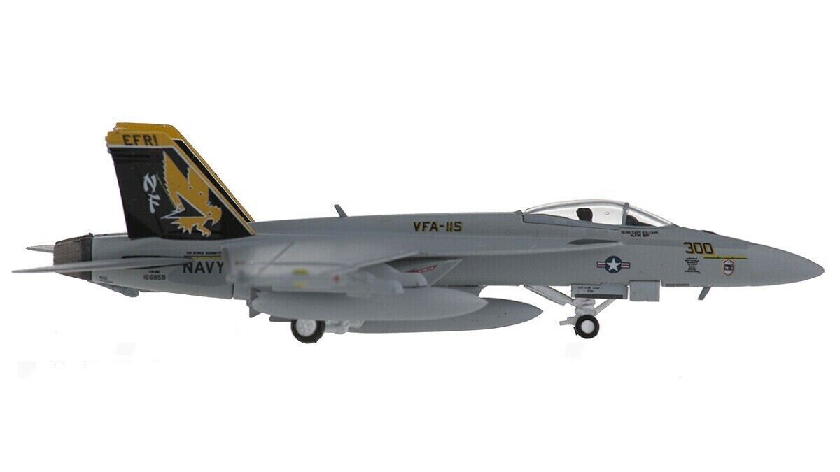 1:200 Hogan US Navy McDonnell Douglas F/A-18 VFA-115 NF300 Fighter Diecast Model