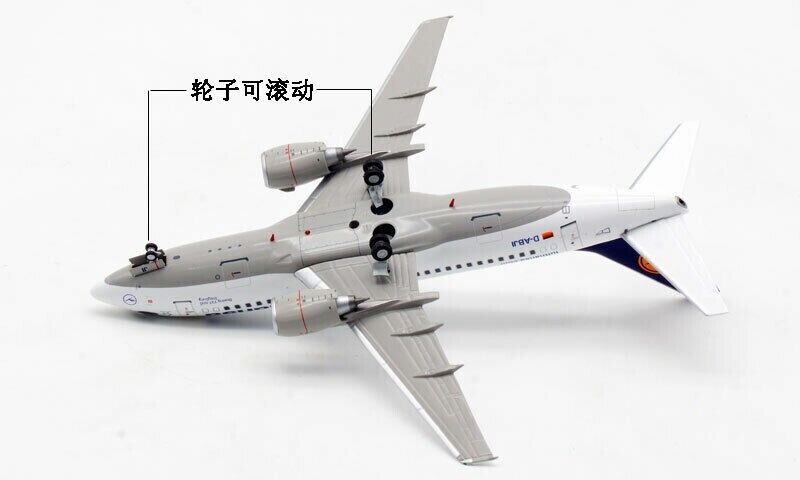 1:200 JC Wings Lufthansa BOEING 737-500 Passenger Plane Diecast Aircraft Model