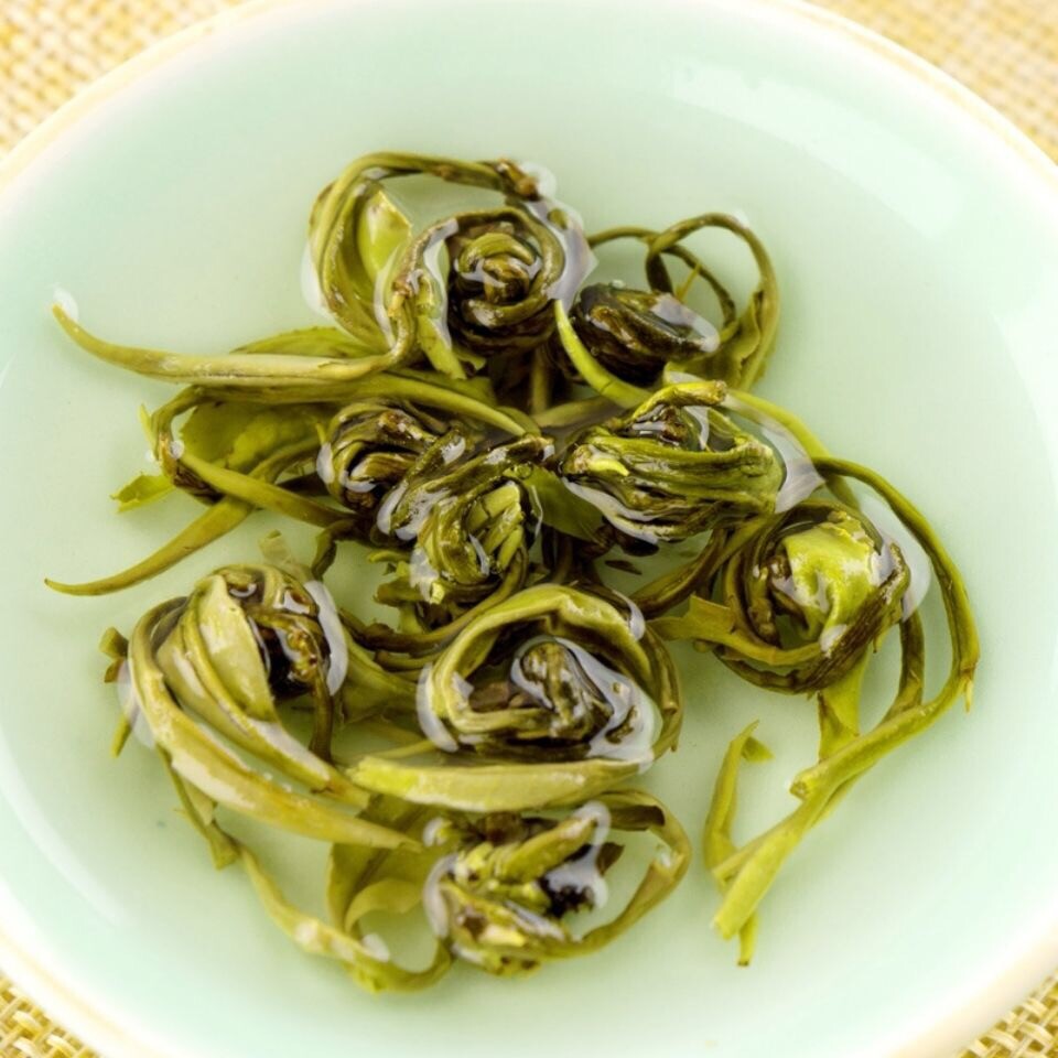 asmine Dragon Pearl Tea Chinese Green Tea Hand Rolled Flower Tea Premium