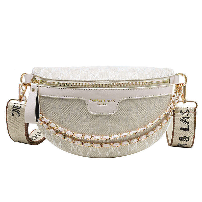Printed Plaid Pattern Packs Women Bag Female Waist Pack Ladies Crossbody Bag