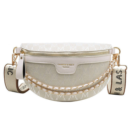 Printed Plaid Pattern Packs Women Bag Female Waist Pack Ladies Crossbody Bag