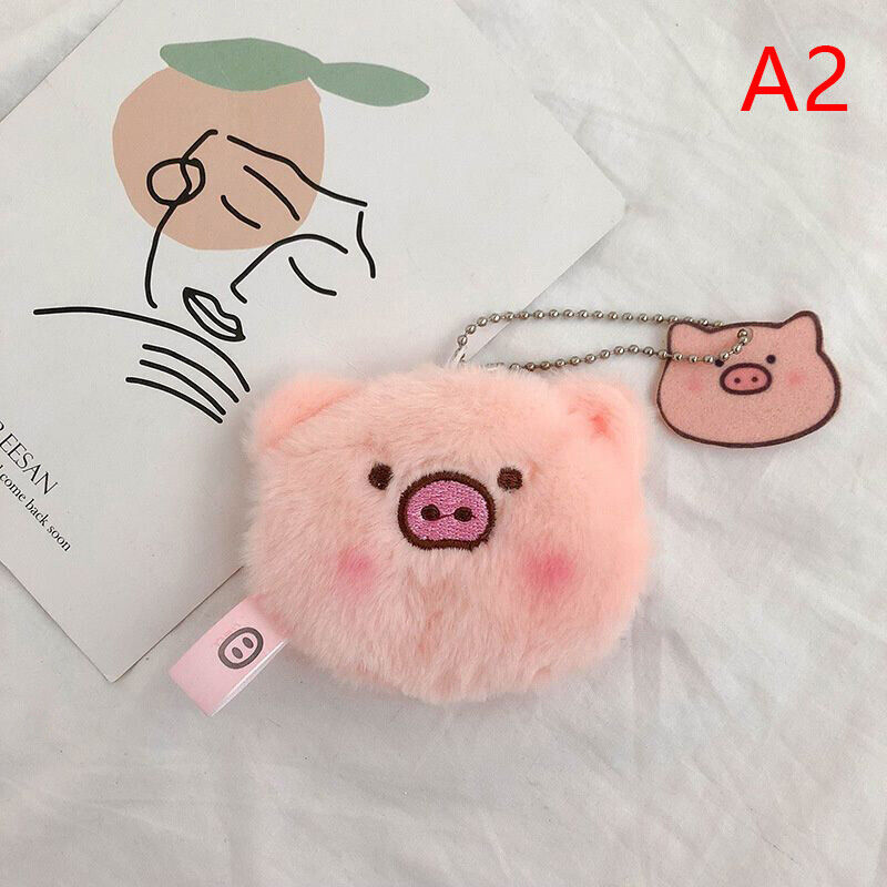 Bentoy Pig Plush Pink Soft Pig Keychain accessories Cute Student Bag Accessories