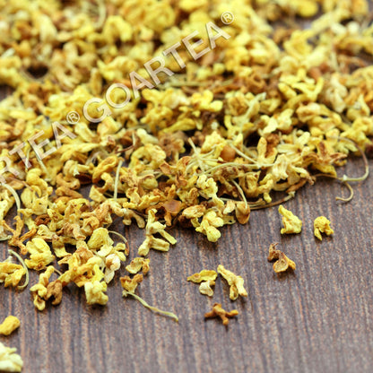 GOARTEA 100g Sweet Osmanthus Flower Tea Flower Golden Fragrant Dried Herbal Tea-