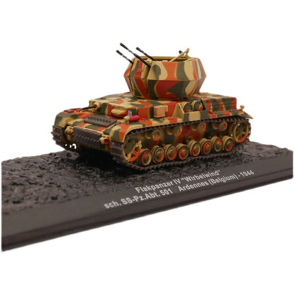 1/72 Flakpanzer IV World War II German Cyclone IV Air Defense Tank Model
