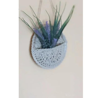 Air Plant Holder Cotton Hand Weaving Multicolor Macrame Bohemian Planter 10-15cm