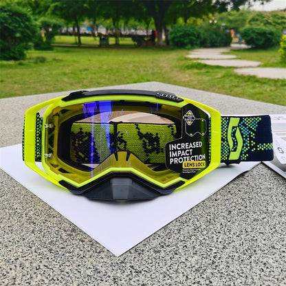Motorcycle Windshield for Goggles Ski Goggles Windproof Dustproof Skiing Riding