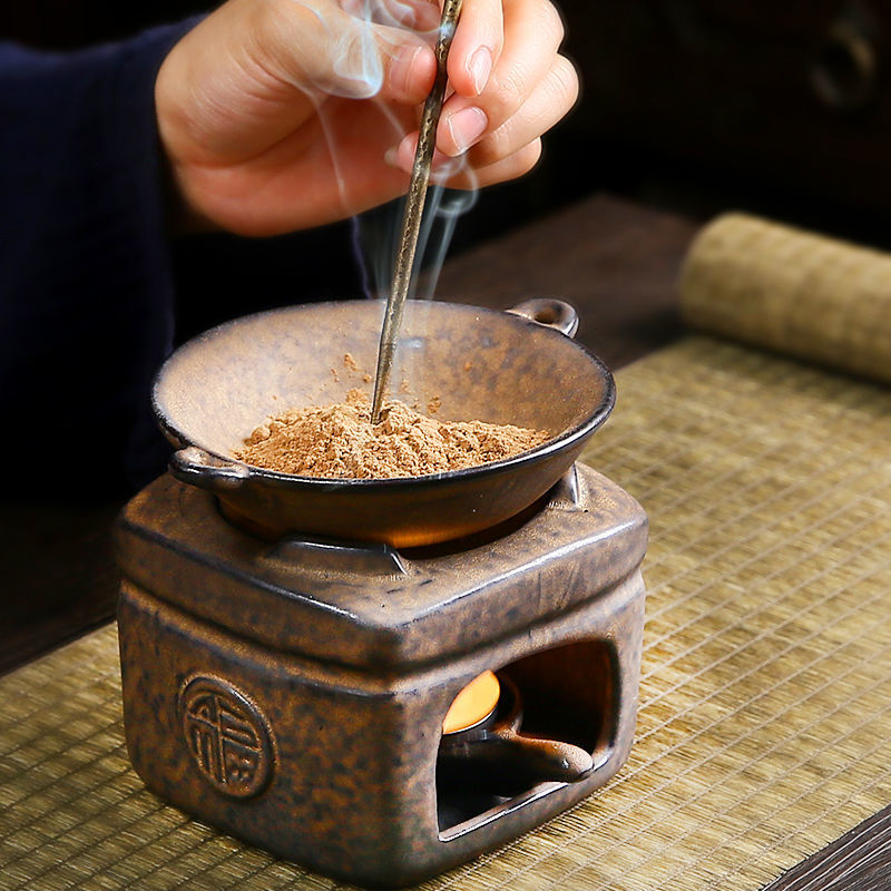 Ceramic Incense Burner Incense Burne Indoor CandleDrying Oven Tea Oven