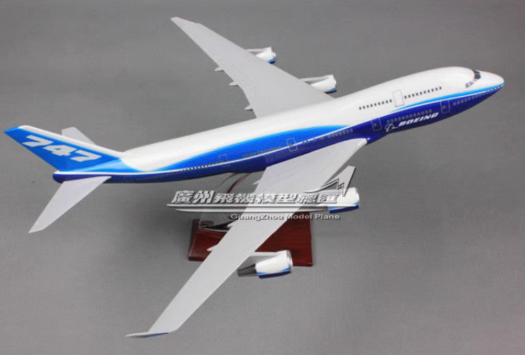 47CM 1:150 BOEING 747-400 Passenger Airplane Resin Aircraft Plane Model