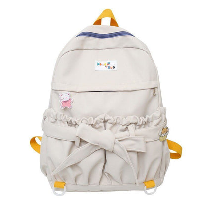 Fashion Waterproof School Bag Cotton Backpack Traveling Laptop Bags 31*13*42 CM