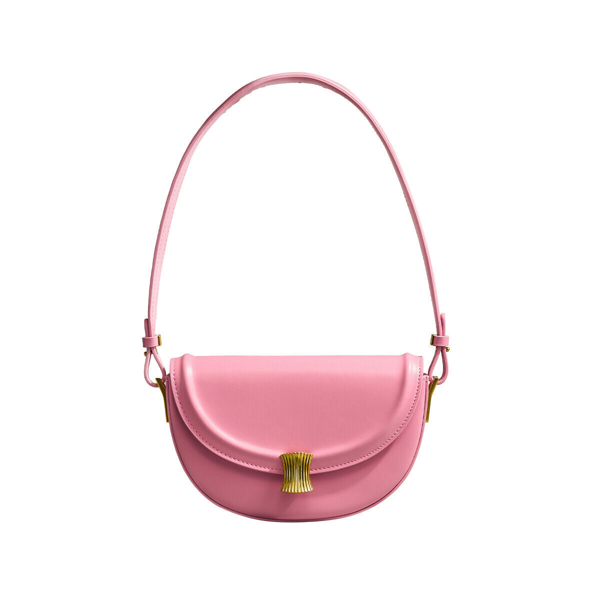 Small Mini Real Leather Flap Saddle Bag Shoulder Purse Clutch Crossbody Fasshion