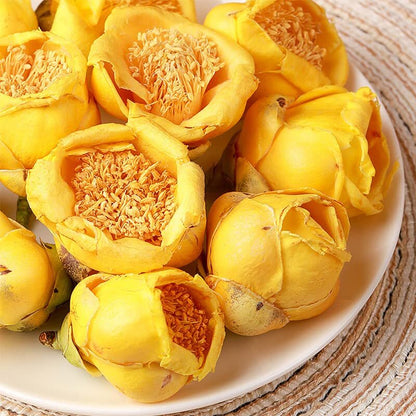 Golden Camellia Tea Fangcheng Specialty Flower Tea 3.53oz - Authentic