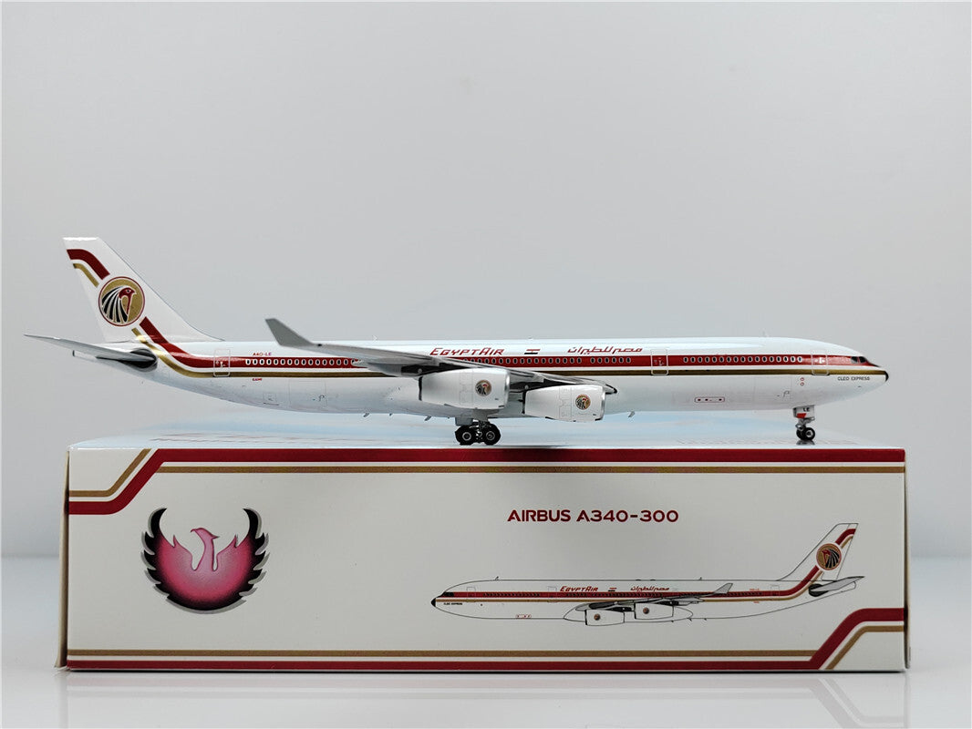 1:400 Phoenix EGYPTAIR AIRBUS A340-300 Airplane Diecast Aircraft Plane Model