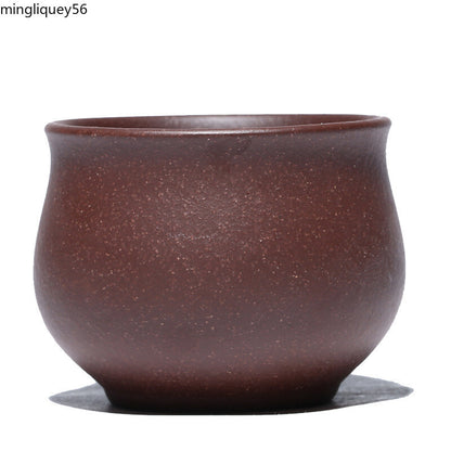 Yixing Purple Clay Teacup Handmade Boutique Tea Bowl Customized Tea Set