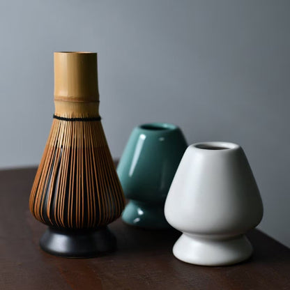 Ceramic Matcha Bamboo Whisk Accessories