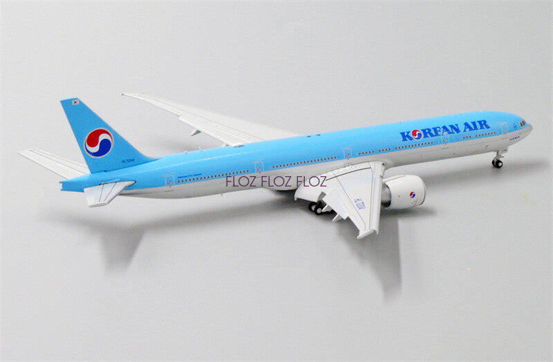 JC WINGS Korean Air for Boeing B777-300ER HL7204 Flaps Down 1:400 Aircraft Model