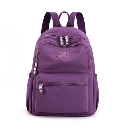 Backpack Nylon Student Travel School Bag Rucksack Multifunction Bags 26*32*13 CM