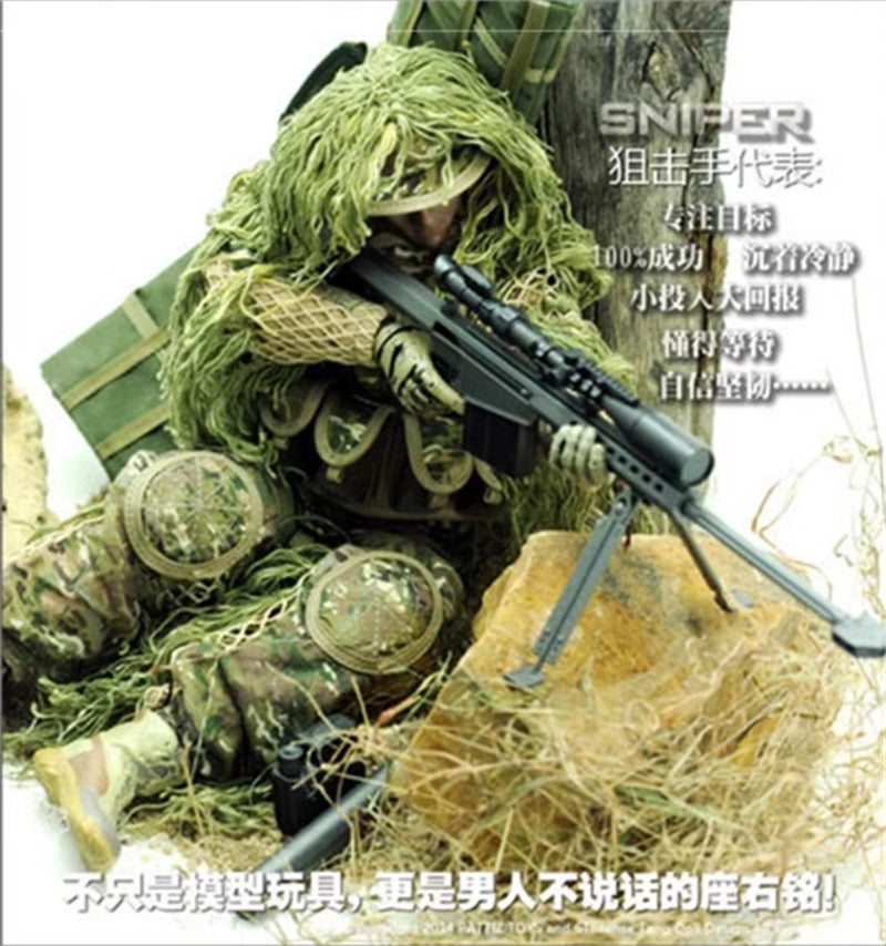 Game for Peace Sniper 1/6 Soldier Model Figure Joints Movable Toys Men Gifts