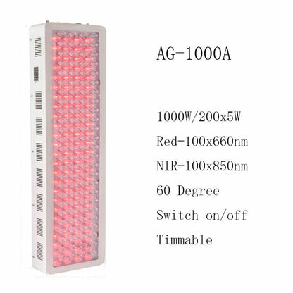 Infrared Red Light Therapy LED Light 300W 500W 1000W 630nm 660nm 810nm 830nm 850