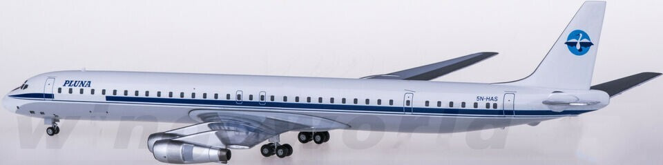 1:200 29CM AeroClassics PLUNA Douglas DC-8-61 Passenger Airplane Diecast Model