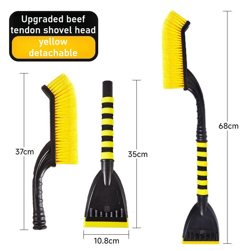 Car snow shovel snow remover detachable car snow sweeper ox tendon snow shovel 2