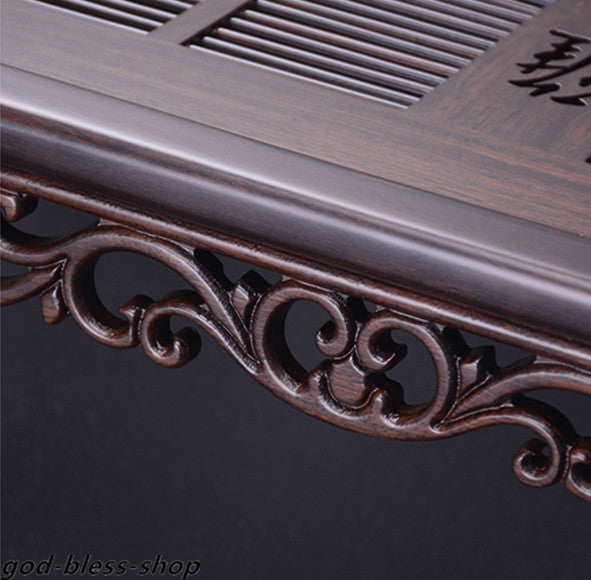 handmade carved tea tray ebony tea table solid wood tea board wooden with layers