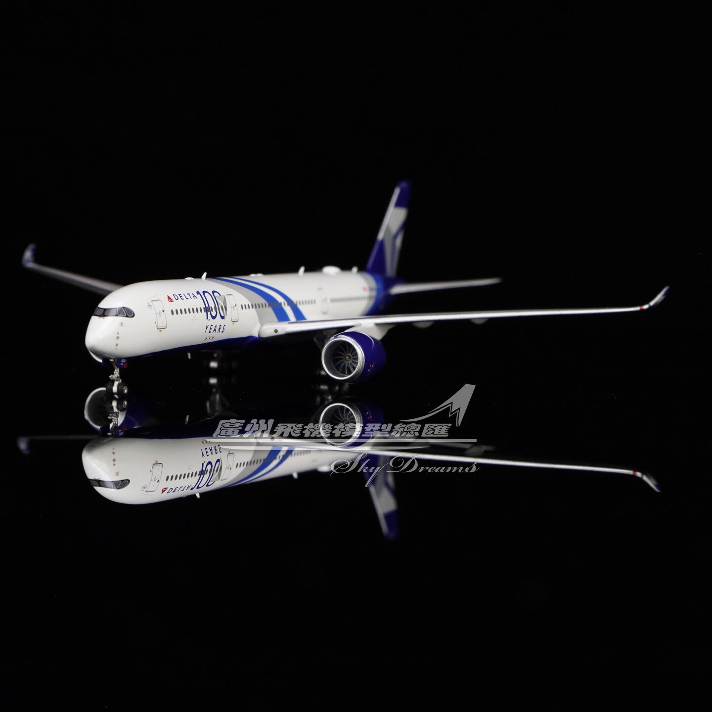 1:400 Phoenix DELTA AIRBUS A350-900 Passenger Airplane Diecast Aircraft Model