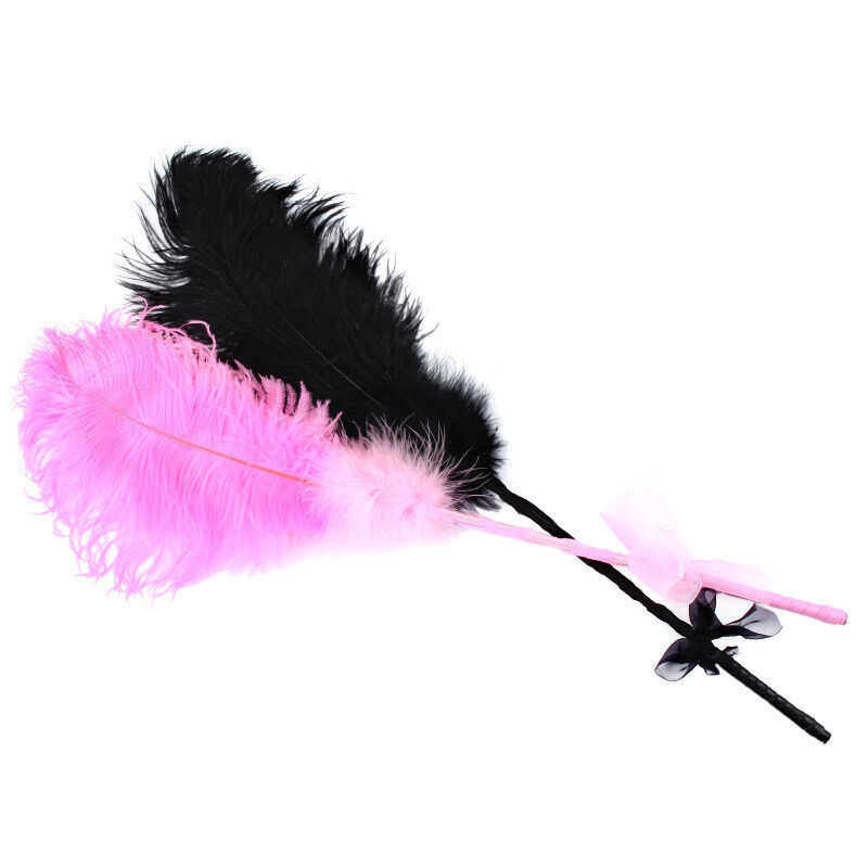 Feather Tickler Sexual teasing plush stick BDSM Sex Toy for Couple Lynx